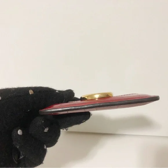 Authentic Chloe Embossed Calfskin Leather C Logo Card Case Card Holder - Picture 2 of 10